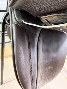 17 1/2” MW Patrick Wilkinson VSD/WH Saddle - Brown