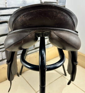 16” XW Jeffries English Pony GP Saddle - Brown