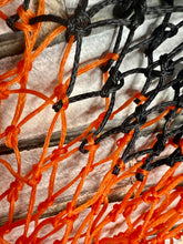 Load image into Gallery viewer, XXL 48” Long “BIG DADDY” Haylage HayNet -2” Holes- Grey/Orange
