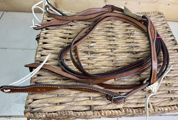 S/H Big Horn Western Headstall/Bridle - Brown - Full