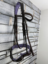 Load image into Gallery viewer, S/H Equicraft Anatomic Patent Dressage Bridle - Brown - XF