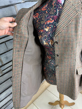Load image into Gallery viewer, Caldene Ladies Vintage Houndstooth Tweed Jacket - Size 40