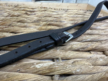 Load image into Gallery viewer, S/H Wide English Drop Noseband - Brown - Cob