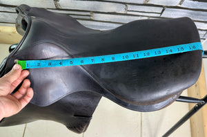 17” MW Pariani Close Contact Jump Saddle - Brown