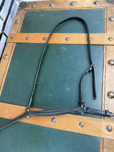 Load image into Gallery viewer, Sabre Drop Noseband - Black - Pony - Traditional English Leather