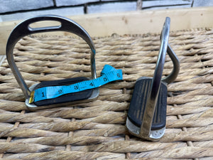S/H 4” Bent Leg Safety Stirrup Irons