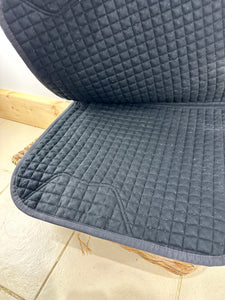 S/H 2 X LeMieux ProSport Dressage Saddle Pads - S/M - Black