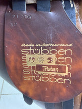 Load image into Gallery viewer, 17 1/2” 32/Wide Stubben Tristan Show/Working Hunter Saddle - Brown - Lightly Used