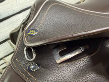 Load image into Gallery viewer, 16” MW John Whitaker Rio Pony Jump Saddle - Brown - Full Leather - Heat Adjustable
