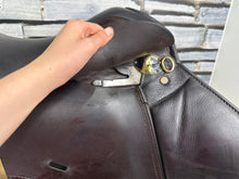 Load image into Gallery viewer, 17” MW Paul Jones Jump Saddle - Brown