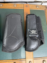 Load image into Gallery viewer, Woof Wear Event Boots -Medium- Cob Size Leg Wraps - Black