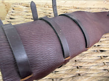 Load image into Gallery viewer, S/H Jeffries English Leather Tail Guard - Stop Rubbing! Brown