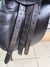 Load image into Gallery viewer, 14 1/2” Wide English Pony GP Saddle - Black - Sec A/Shetland - Tiny Tot