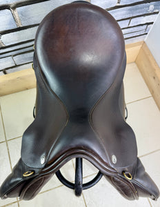 17” Wide Farrington Burford Event Cob Saddle - Brown
