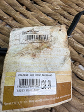 Load image into Gallery viewer, S/H Caldene Adjustable Padded Drop Noseband -Black- Pony