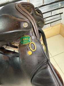 17” Wide-XW Ideal Apex H&C Cob GP Saddle - Brown