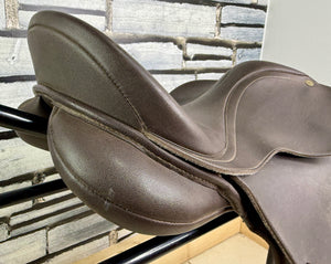 15 1/2” MW/Changeable Gullet Wintec Pony GP Saddle - Brown