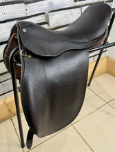 Load image into Gallery viewer, 16” Wide Jeffries Falcon English Pony Saddle - Brown