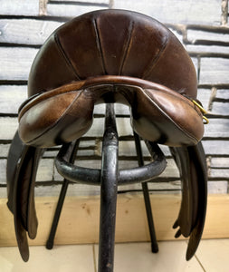 17” Wide-XW Ideal Apex H&C Cob GP Saddle - Brown