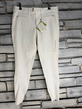 Load image into Gallery viewer, Samshield Premium Line AdeleCompetition Breeches - Size UK 14 - White