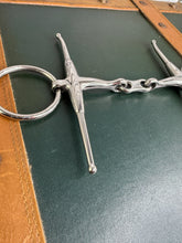 Load image into Gallery viewer, 5”/12.5cm Fulmer French Link Snaffle Bit - Full Cheek