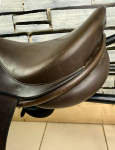 17” XW Ideal H&C Cob GP/VSD Saddle - Brown