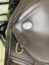 Load image into Gallery viewer, 15” MW Changeable Gullet Thorowgood Pony Club GP Saddle - Brown - Flocked