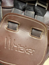 Load image into Gallery viewer, 16 1/2” Changeable Gullet Whitaker Barnsley Pony Jumping Saddle - Brown