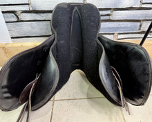 Load image into Gallery viewer, 16” MW Saddle Company Pony GP Saddle - Brown - Changeable Width on a Press