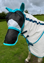 Load image into Gallery viewer, Full Face Fly Mask - Ears &amp; Removable Nose -