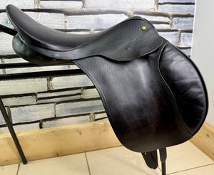 16” MW Equisport/Paul Jones Pony GP/Jump Saddle - Black