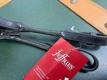 Load image into Gallery viewer, Jeffries Pelham Roundings - Black English Leather