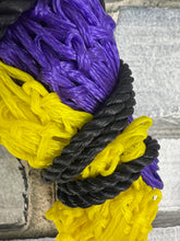 Load image into Gallery viewer, Large 42” Long Standard Haylage HayNet -2” Holes- Purple or Lime