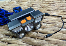 Load image into Gallery viewer, Handsfree Rechargeable LED Head Torch/Multi-Light