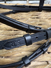 Load image into Gallery viewer, S/H Flash Snaffle Bridle -Black- Small Pony