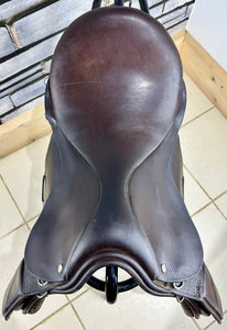 17” Wide Ideal Classic GP Saddle - Brown