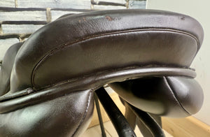 17 1/2” MW/Fit 2 Lavinia Mitchell Jump Saddle - Brown