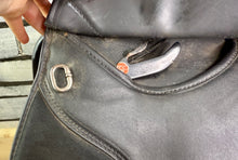 Load image into Gallery viewer, 17 1/2” Wide Thorowgood Griffin Cob GP Saddle - Black