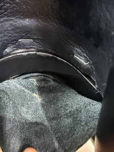 17 1/2” Changeable Gullet Utopia/Discovery GP Saddle - Black