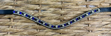 Load image into Gallery viewer, Crystal Browband - “Girls Best Friend” Colour - Ice, Fire, Diamond &amp; PinkGin - Bridle Brow Band