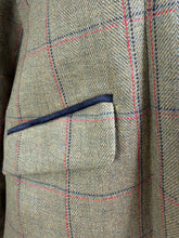 Load image into Gallery viewer, Equetech Launton Deluxe Ladies Tweed Riding Show Jacket -Green- Size 50/XXL/UK 20-22
