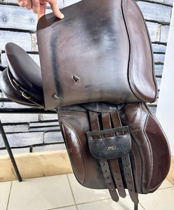 17” Wide Ideal Apex GP Saddle - Brown