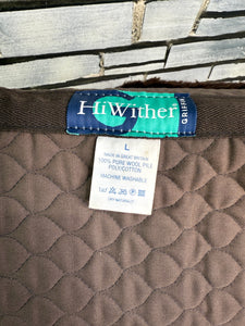 S/H Nuumed Wool Rolled Edge Half Pad - Brown - Large