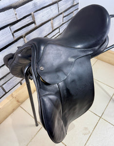 17” Wide Dever Cob GP Saddle - Black