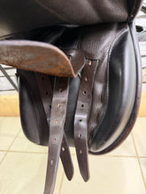 Load image into Gallery viewer, 15” Medium-Wide/XW Equxtra Serpent WH Pony Show Saddle - Changeable Gullet - Brown
