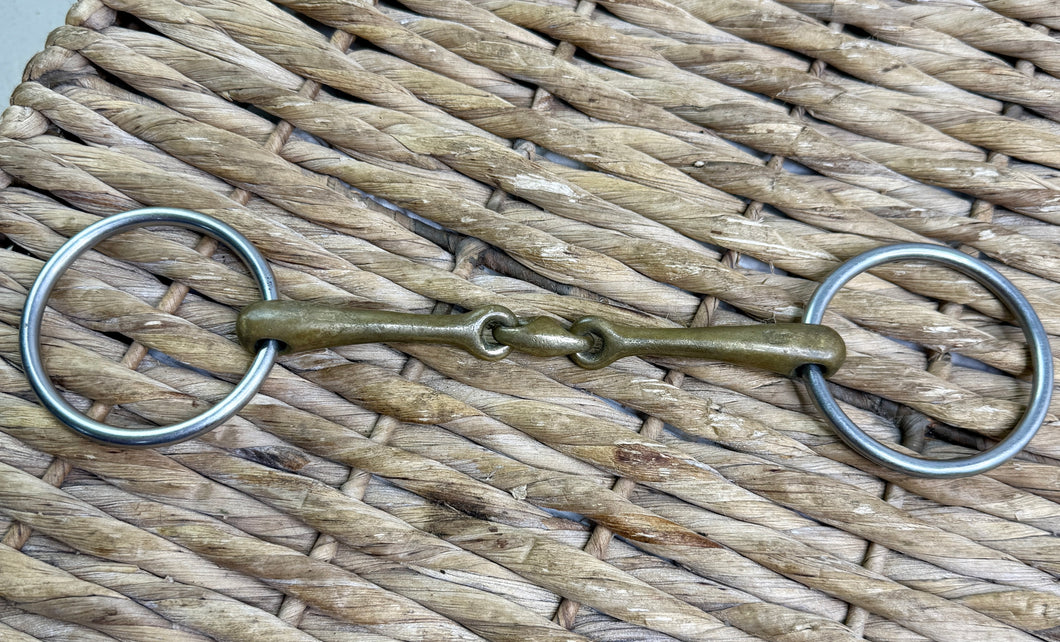 S/H 6 1/4” Sprenger KK Ultra Augrian Lozenge Loose Ring Snaffle
