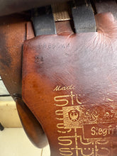 Load image into Gallery viewer, 17 1/2” 28 (MN) Stubben Siegfried C.S. Jump Saddle - Brown