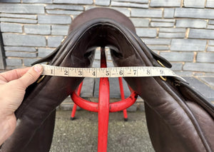 17” Medium Kings Saddlery GP Saddle - Brown