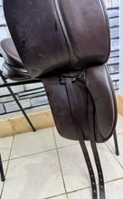 Load image into Gallery viewer, 17 1/2” Wide Ideal Jessica Dressage Saddle - Brown