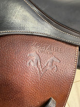 Load image into Gallery viewer, 17” XW Voltaire Lexington Monoflap Jump Saddle - Brown